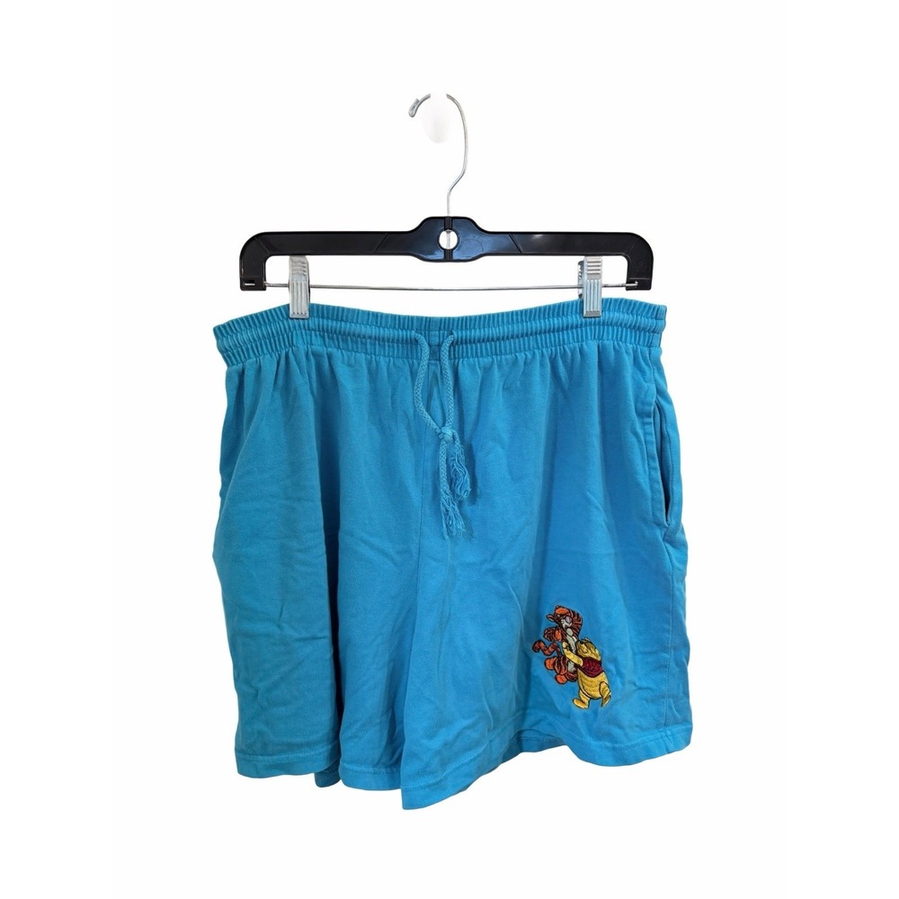Disney Store Women's Large Sweat Shorts Vtg 90's Winnie The Pooh Embroidered